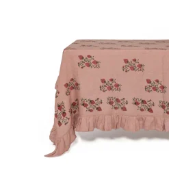 Sharland England Place Settings & Linens|Fraises Des Bois Tablecloth