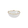 Costa Nova Dinnerware|Francesca Collection Cereal Bowls in Gold, Set of 6