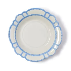 Two's Company Dinnerware|French Blue Bamboo Touch Bowl