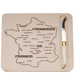 Jean Dubost Laguiole Flatware|French Map Cheese Board Knife