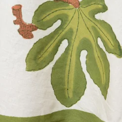 Couleur Nature Place Settings & Linens|French Tablecloth Fig Red & Green