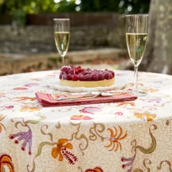 Couleur Nature Place Settings & Linens|French Tablecloth Fleur des Indes