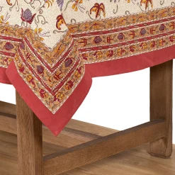 Couleur Nature Place Settings & Linens|French Tablecloth Fleur des Indes