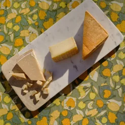 Couleur Nature Place Settings & Linens|French Tablecloth Fruit Yellow & Green