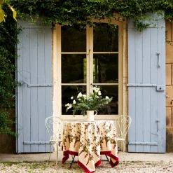 Couleur Nature Place Settings & Linens|French Tablecloth Gooseberry