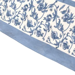 Couleur Nature Place Settings & Linens|French Tablecloth Granada Cornflower Blue