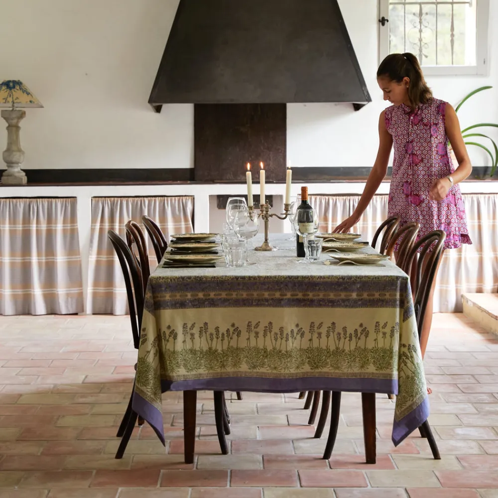 Couleur Nature Place Settings & Linens|French Tablecloth Lavender