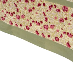 Couleur Nature Place Settings & Linens|French Tablecloth Meadows Red & Green