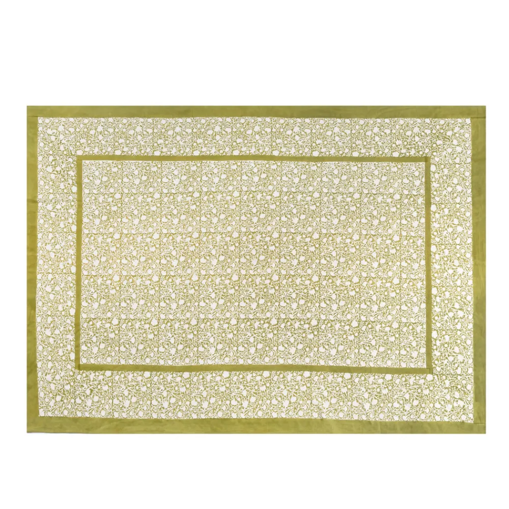 Couleur Nature Place Settings & Linens|French Tablecloth Meadows Vert