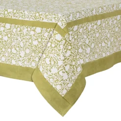 Couleur Nature Place Settings & Linens|French Tablecloth Meadows Vert