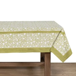 Couleur Nature Place Settings & Linens|French Tablecloth Meadows Vert