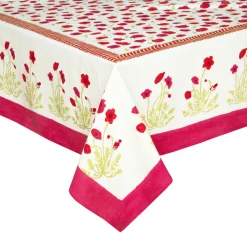 Couleur Nature Place Settings & Linens|French Tablecloth Poppies