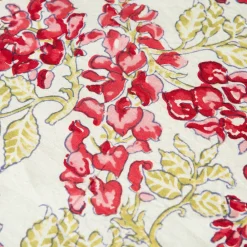 Couleur Nature Place Settings & Linens|French Tablecloth Wisteria Green & Pink