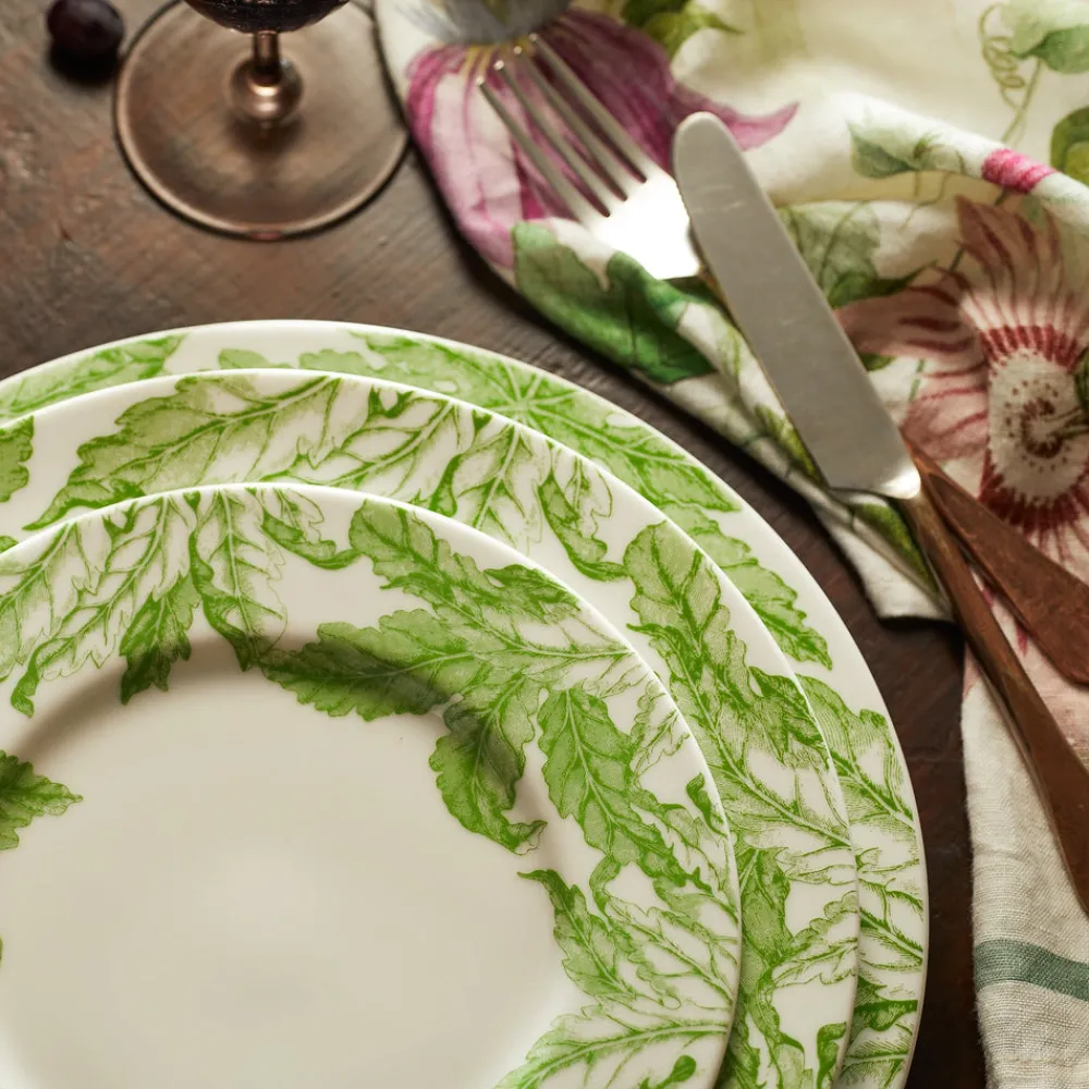 Caskata Dinnerware|Freya Rimmed Dinner Plate