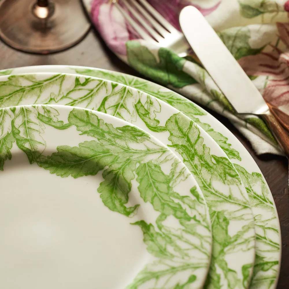 Caskata Dinnerware|Freya Rimmed Salad Plate