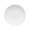 Costa Nova Dinnerware|Friso Collection Dinner Plates in White, Set of 6