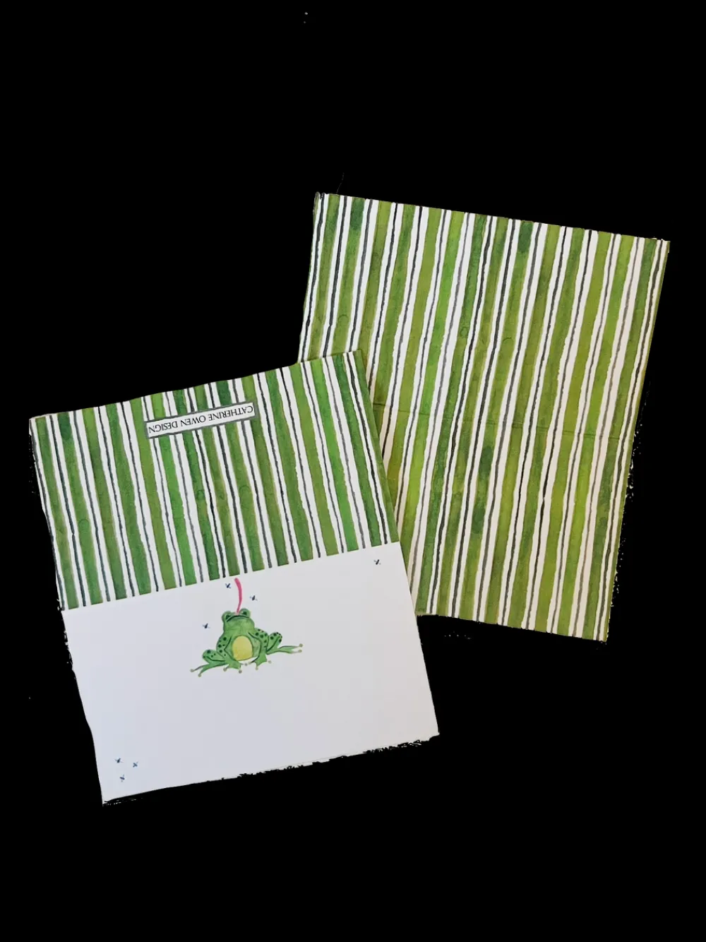 Catherine Owen Design Place Settings & Linens|Frog Place Cards