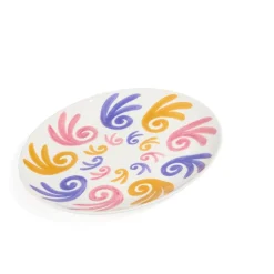 Themis Z Dinnerware|Gaia Purple & Pink Charger Plate