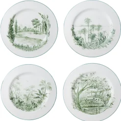 Laboratorio Paravicini Dinnerware|Gardens Dinner Plates, Set of 4
