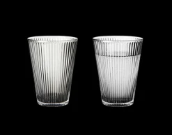 Rosendahl Glassware|GC Nouveau Tumbler in Smoke, Set of 2