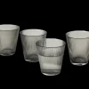 Rosendahl Glassware|GC Nouveau Tumbler in Smoke, Set of 4
