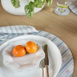 Proper Table Co. Place Settings & Linens|George Gray Stripe Napkin Set