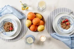 Proper Table Co. Place Settings & Linens|George Gray Stripe Placemat