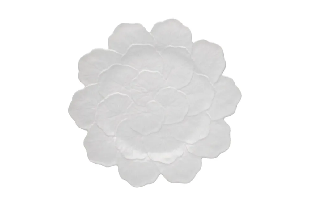 Bordallo Pinheiro Dinnerware|Geranium Charger Plate Green