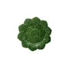 Bordallo Pinheiro Dinnerware|Geranium Dessert Plate 22" Green