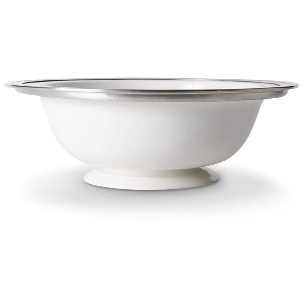 Match Silver|Dinnerware|Gianna Round Footed Serving Bowl