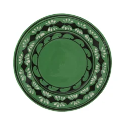 Carolina Irving and Daughters Dinnerware|Gigi Green Dessert Plate