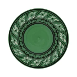 Carolina Irving and Daughters Dinnerware|Gigi Green Dinner Plate