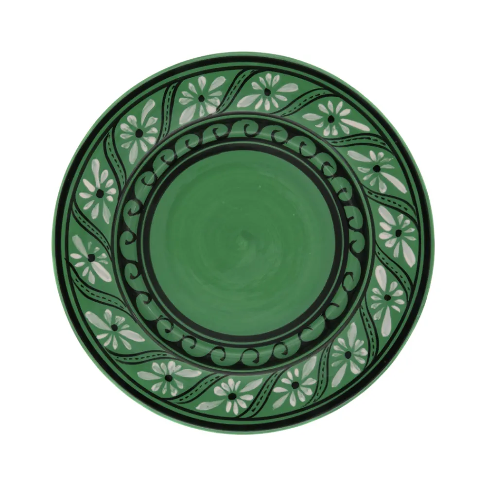Carolina Irving and Daughters Dinnerware|Gigi Green Dinner Plate