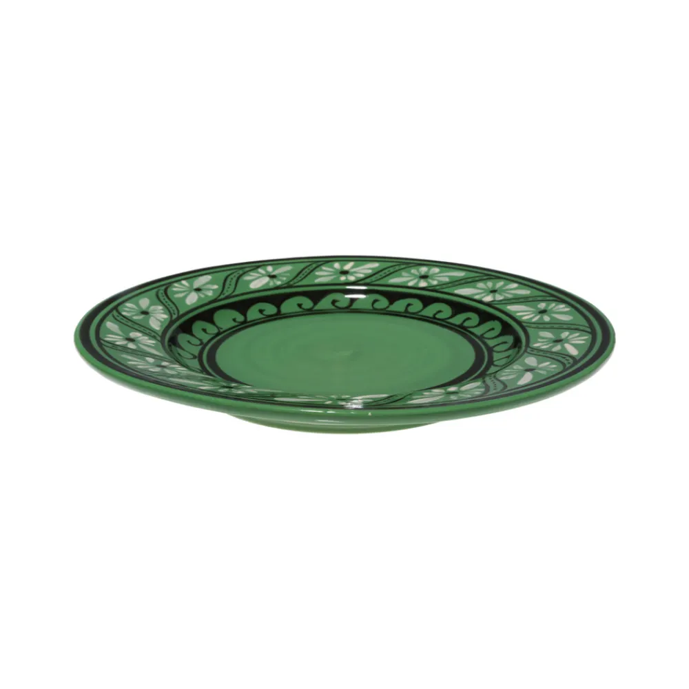 Carolina Irving and Daughters Dinnerware|Gigi Green Dinner Plate