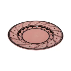 Carolina Irving and Daughters Dinnerware|Gigi Pink Dinner Plate