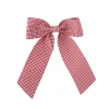 No Reservations Place Settings & Linens|Gingham Napkin Bow in Red Gingham