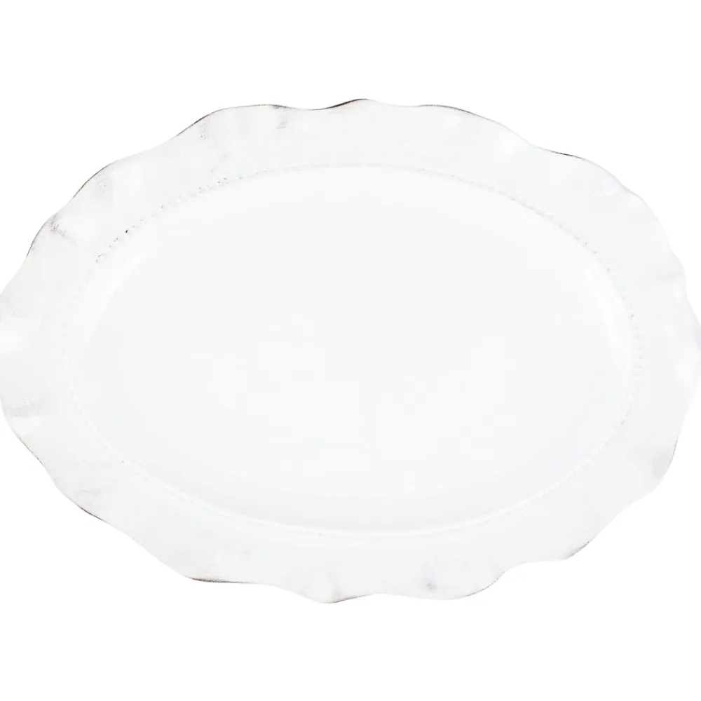 VIETRI Dinnerware|Giorno Ash Oval Platter