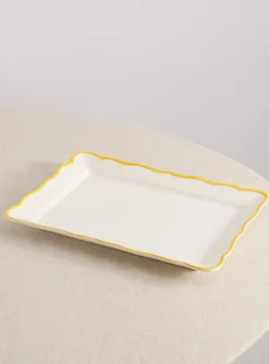 Maison Madison Dinnerware|Giovanna Rectangular Platter
