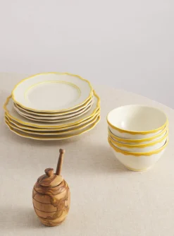 Maison Madison Dinnerware|Giovanna Set with Cereal Bowl, Set of 12