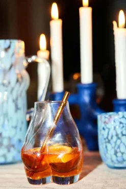 Byon Glassware|Glass Booty Vase/Tumbler, 15oz