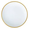 Twig NY Dinnerware|Golden Edge 12" Charger Plate / Serving Platter