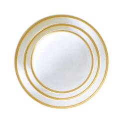 Twig NY Dinnerware|Golden Edge Set of 3, Canapé Dishes