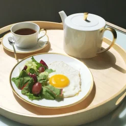 Twig NY Dinnerware|Golden Edge Set of 2, Cup and Saucer