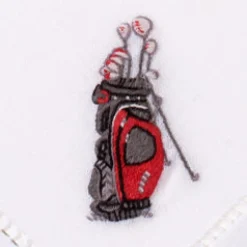 Henry Handwork Place Settings & Linens|Golfing Mixed Cocktail Napkin Set