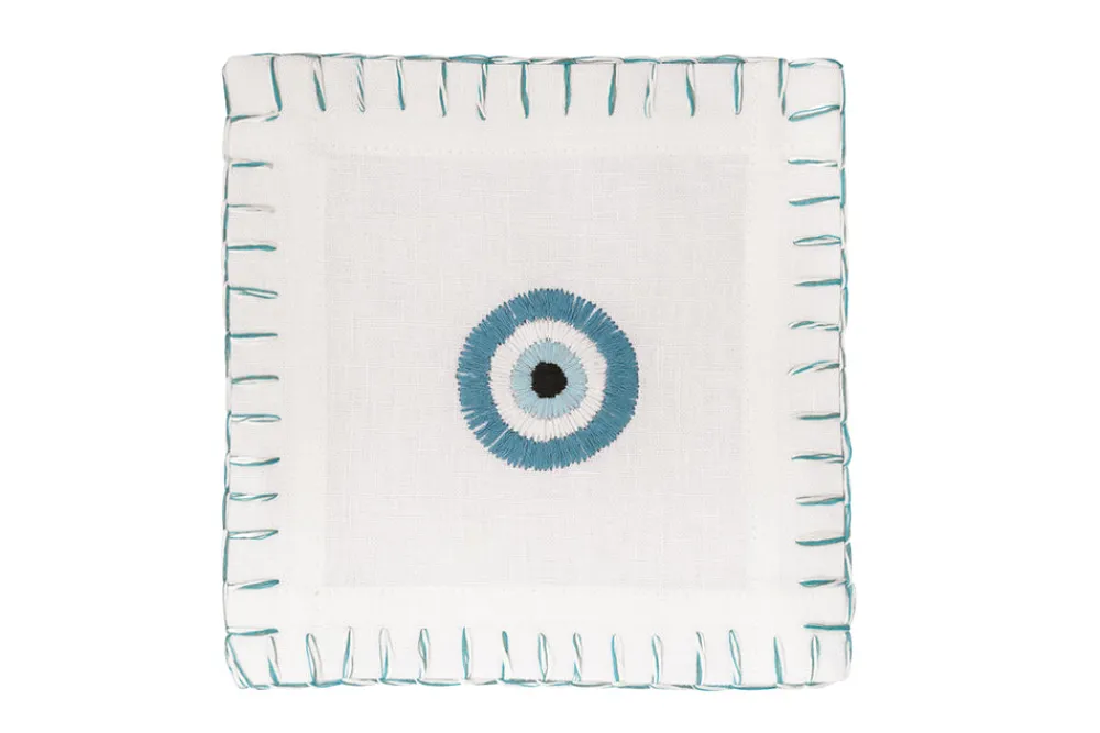 Francesca Miranda Place Settings & Linens|Good Eye Cocktail Napkin, Set of 4