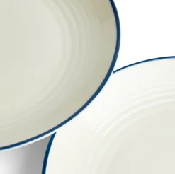 Royal Doulton Dinnerware|Gordon Ramsay Maze Plate 28cm 11in Denim Line, Set of 4