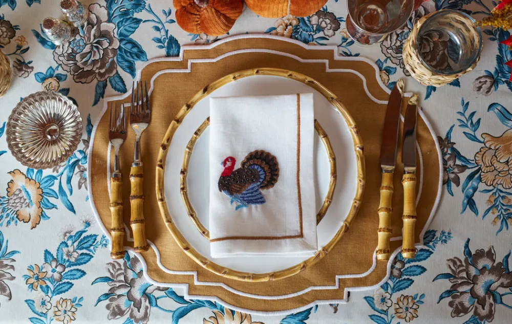 Loulou La Dune Place Settings & Linens|Grace Placemat, Set of 4