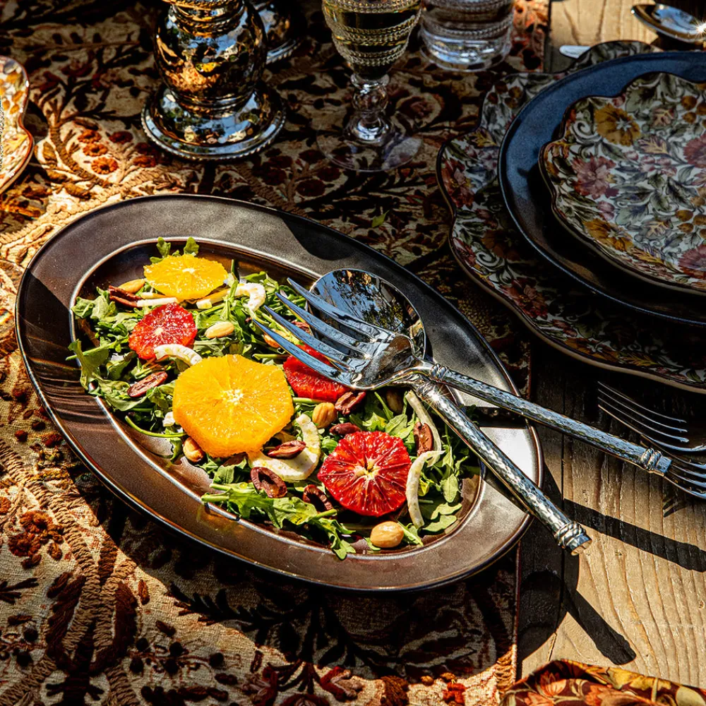 Juliska Dinnerware|Graham Hostess in Polished, 2 Piece Set