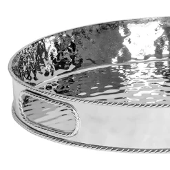 Juliska Dinnerware|Graham Silver Round Tray