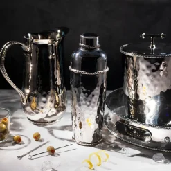 Juliska Dinnerware|Graham Silver Round Tray